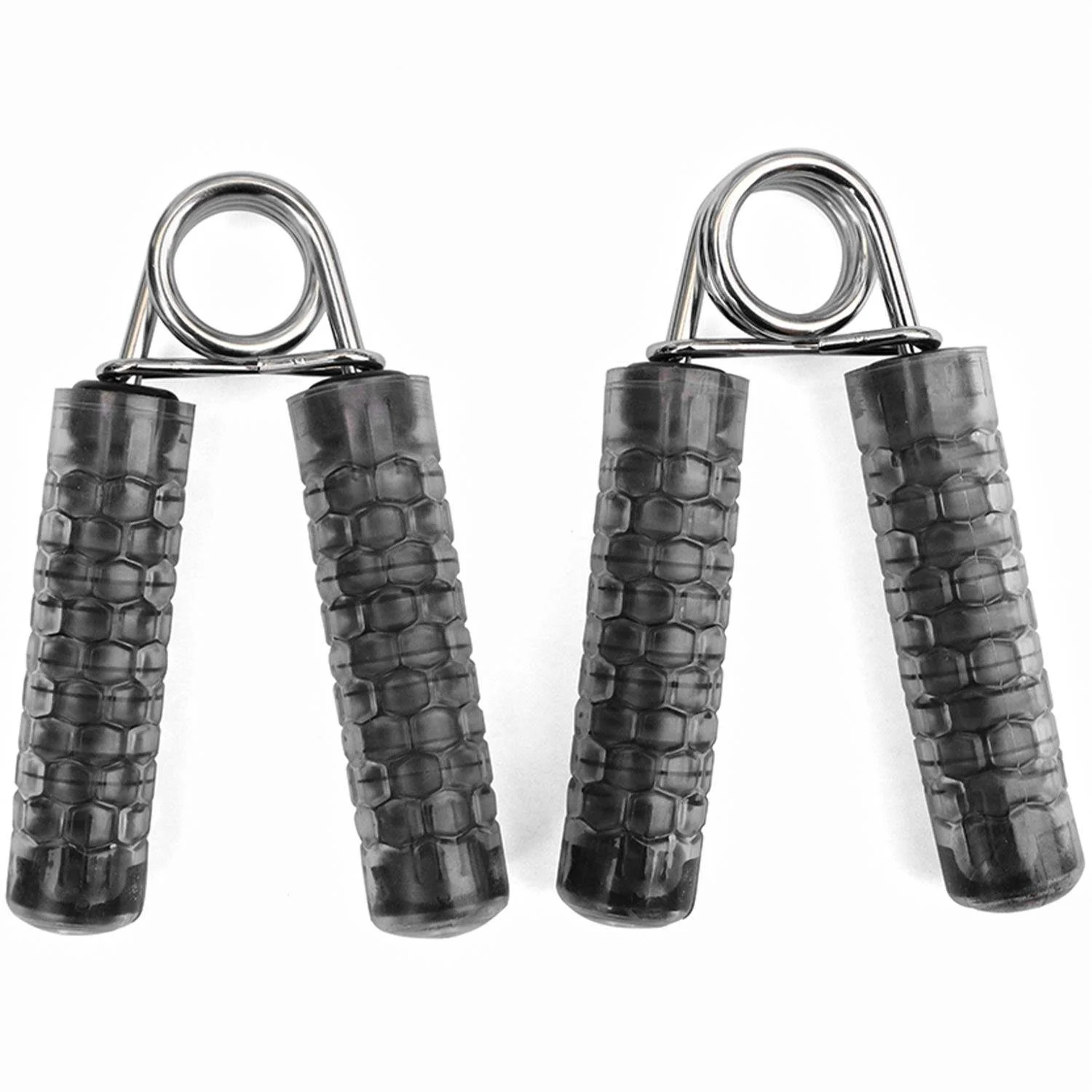 SPORTTREND 24 Handmuskeltrainer 2er Set – Fingerhanteln mit Kunststoffgriff